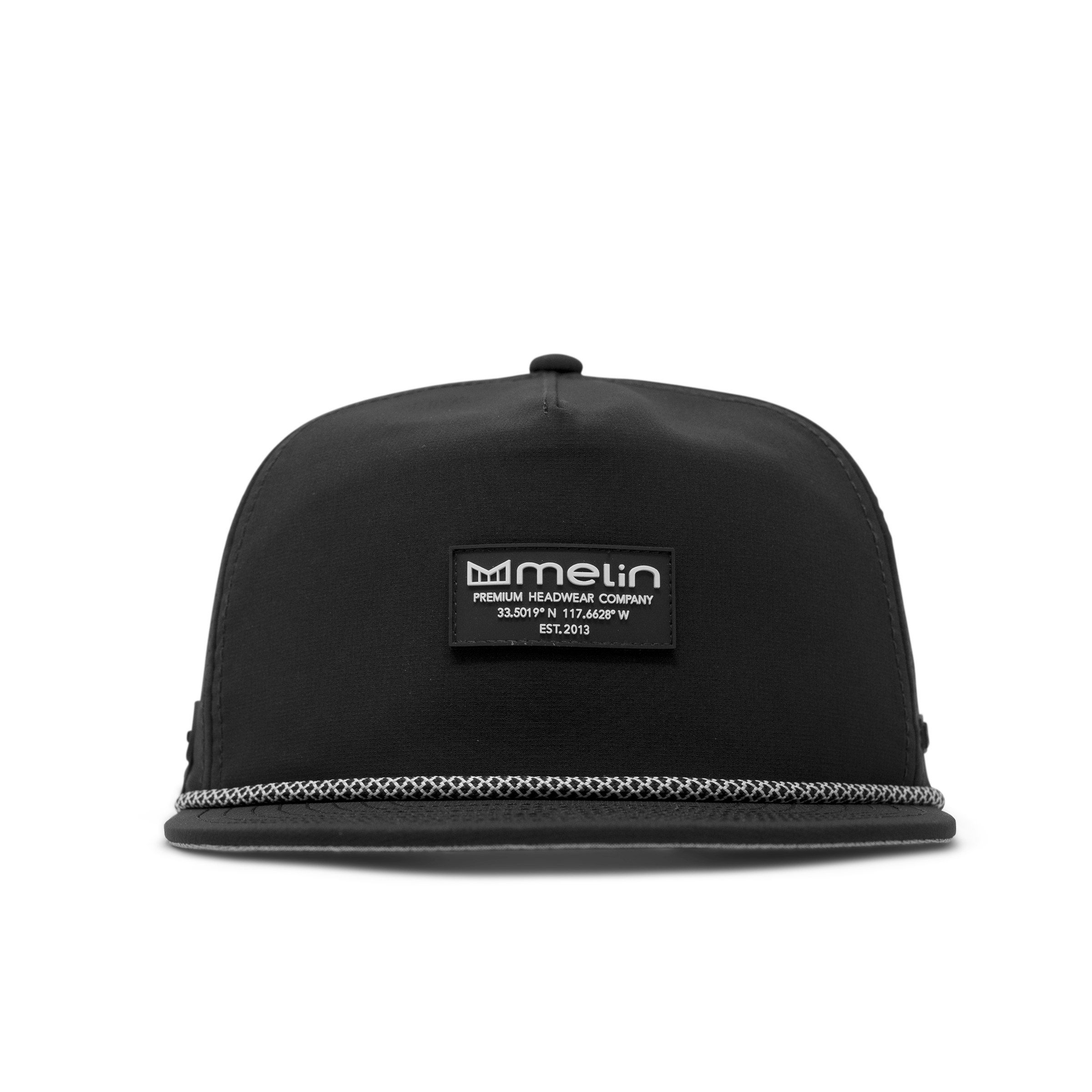 The front view of melin's Coronado Brick Hydro in Black