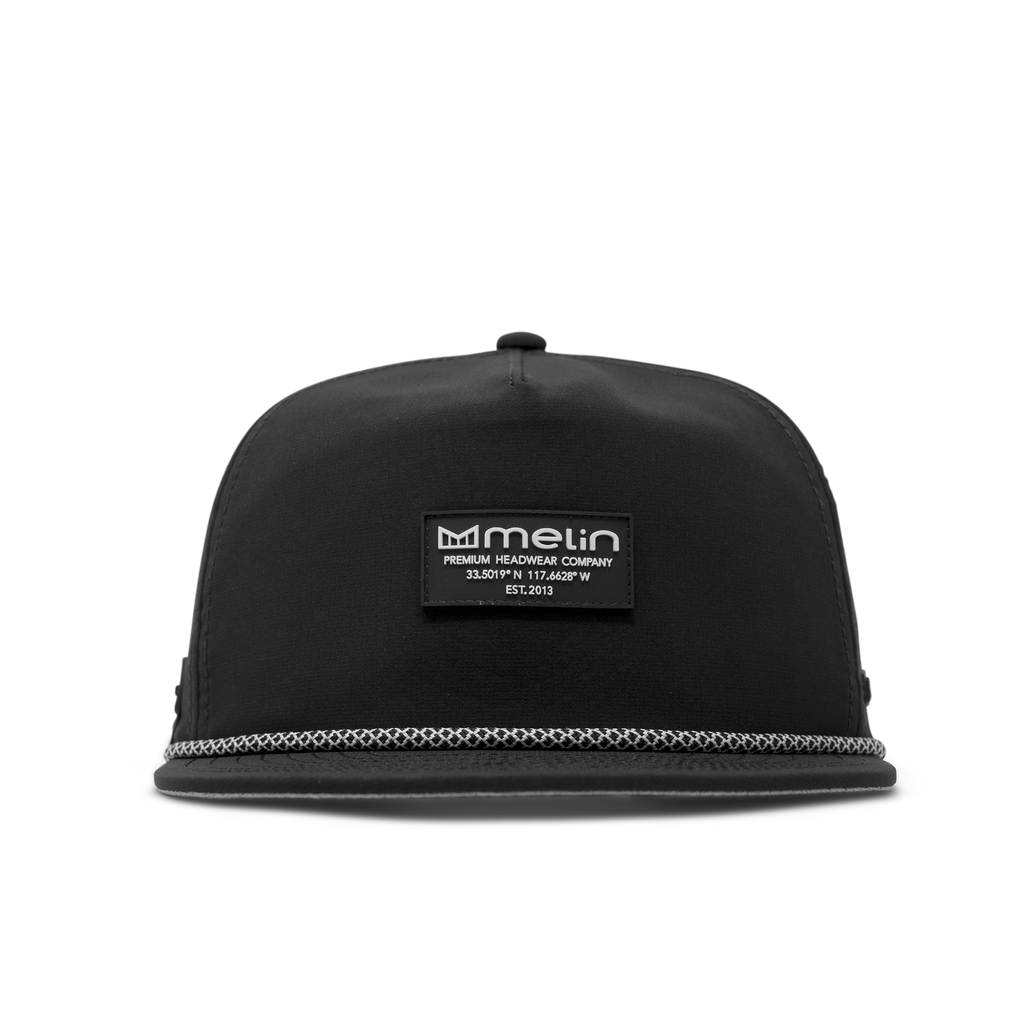 The front view of melin's Coronado Brick Hydro in Black