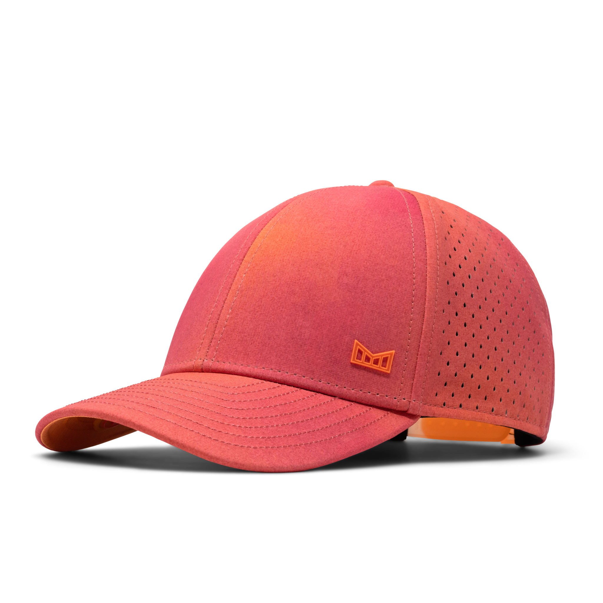 The front, angled view of the melin A-Game Icon Hydro  Vintage Fit in Sunset Aura