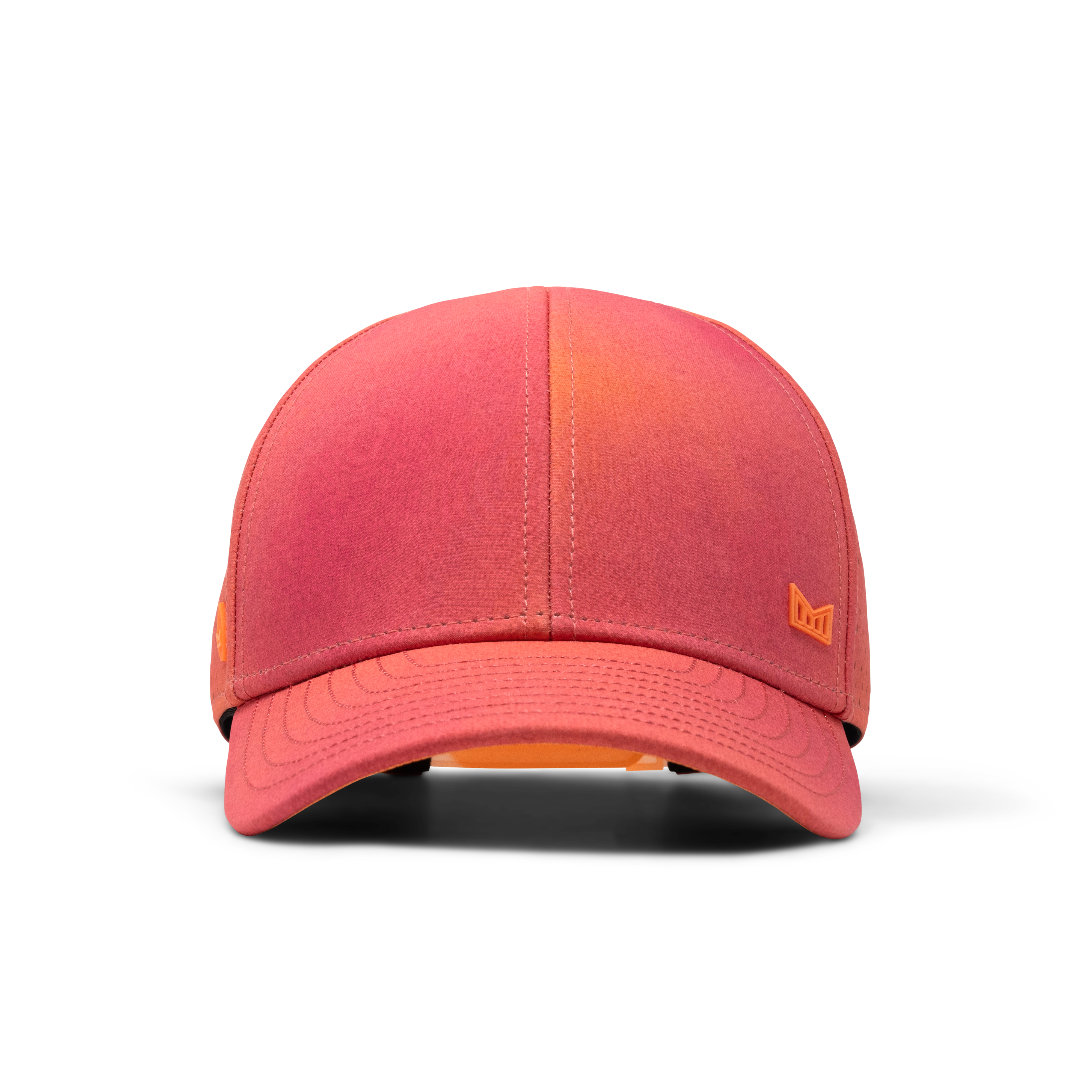 The front view of the melin A-Game Icon Hydro  Vintage Fit in Sunset Aura